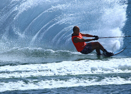 image Beach and marine sports paradise