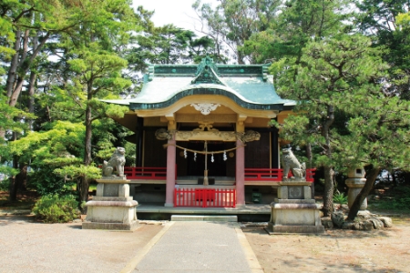 元城町東照宮本殿正面の画像